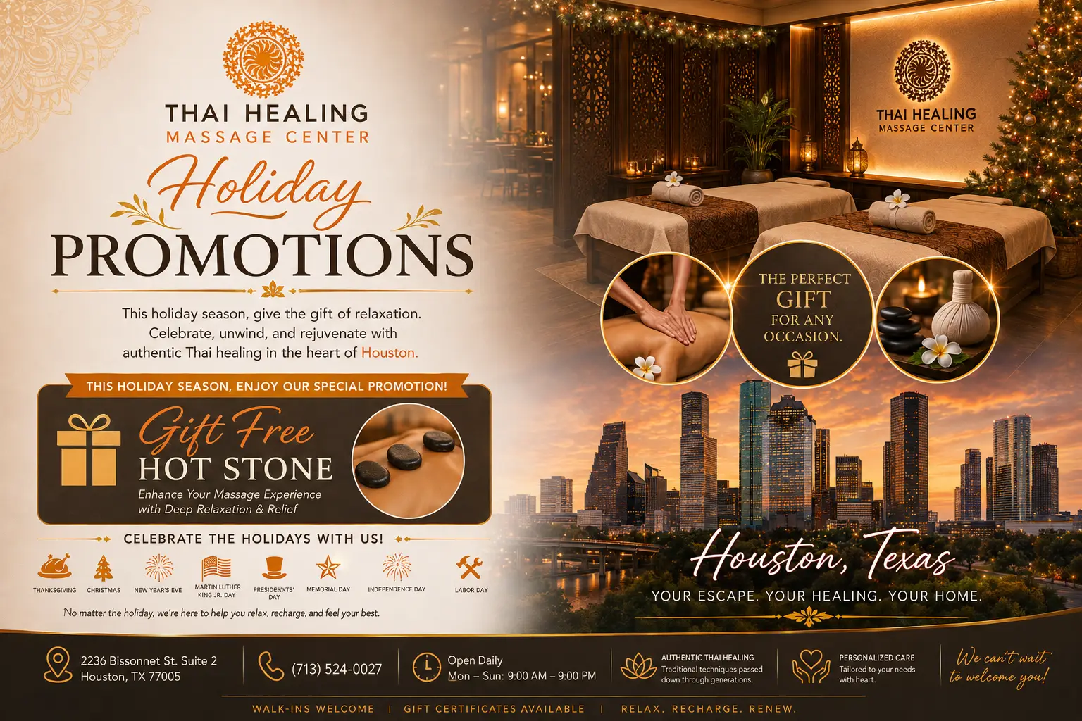 Promotiont hai healing massage center